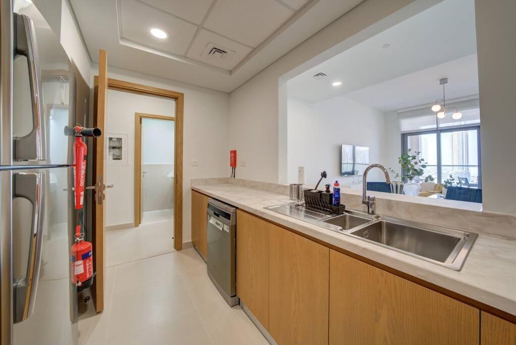 迪拜Burj Khalifa View - 2Br And Maid - Downtown公寓 外观 照片