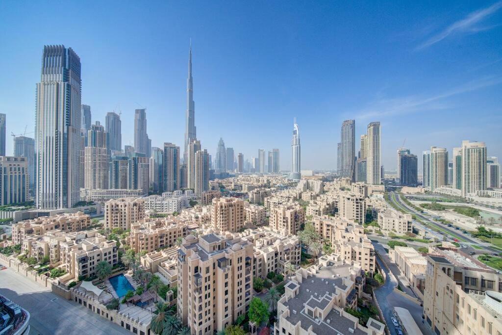 迪拜Burj Khalifa View - 2Br And Maid - Downtown公寓 外观 照片