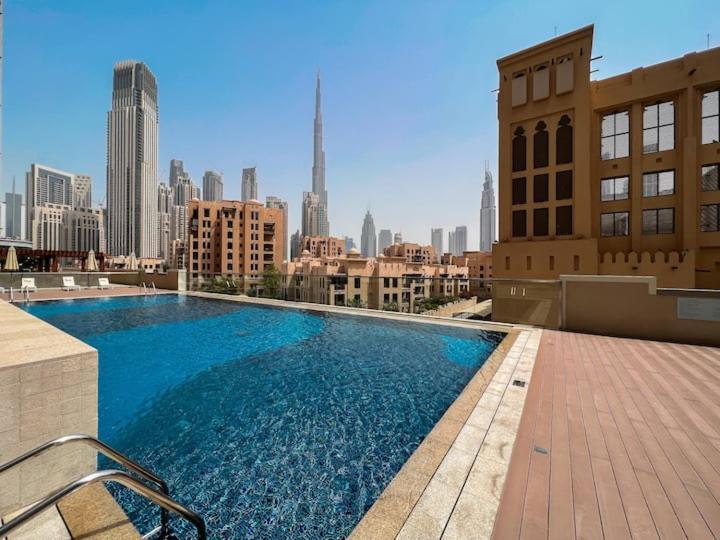 迪拜Burj Khalifa View - 2Br And Maid - Downtown公寓 外观 照片